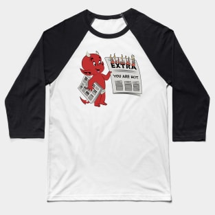 Extra Extra Read All About It Baseball T-Shirt